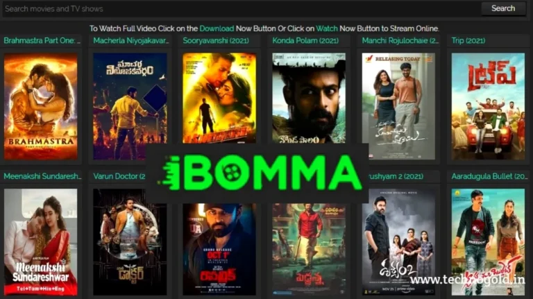 iBomma Watch Free Tamil and Telugu Movies Online 2022