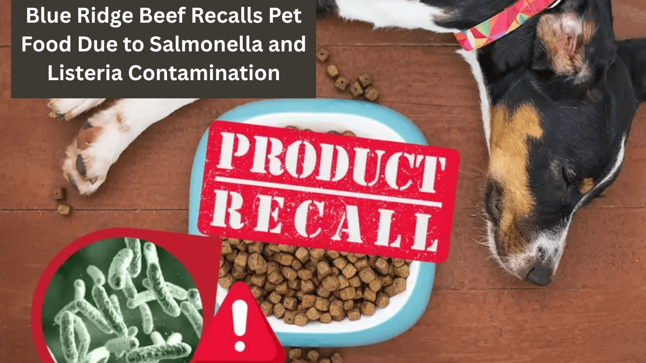 Blue Ridge Beef Recalls Pet Food Due to Salmonella and Listeria Contamination